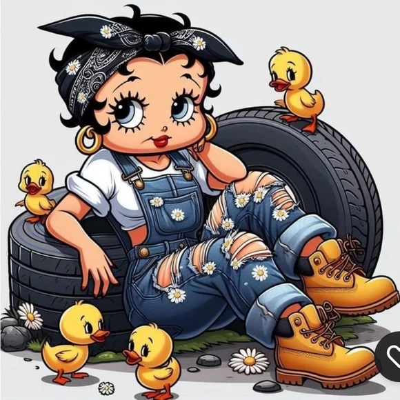 hand crafted Other - Betty boop tshirt sizes small - 2x